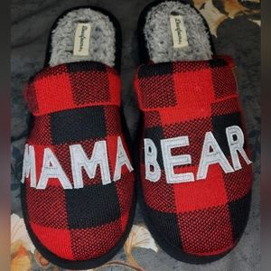mama bear slippers